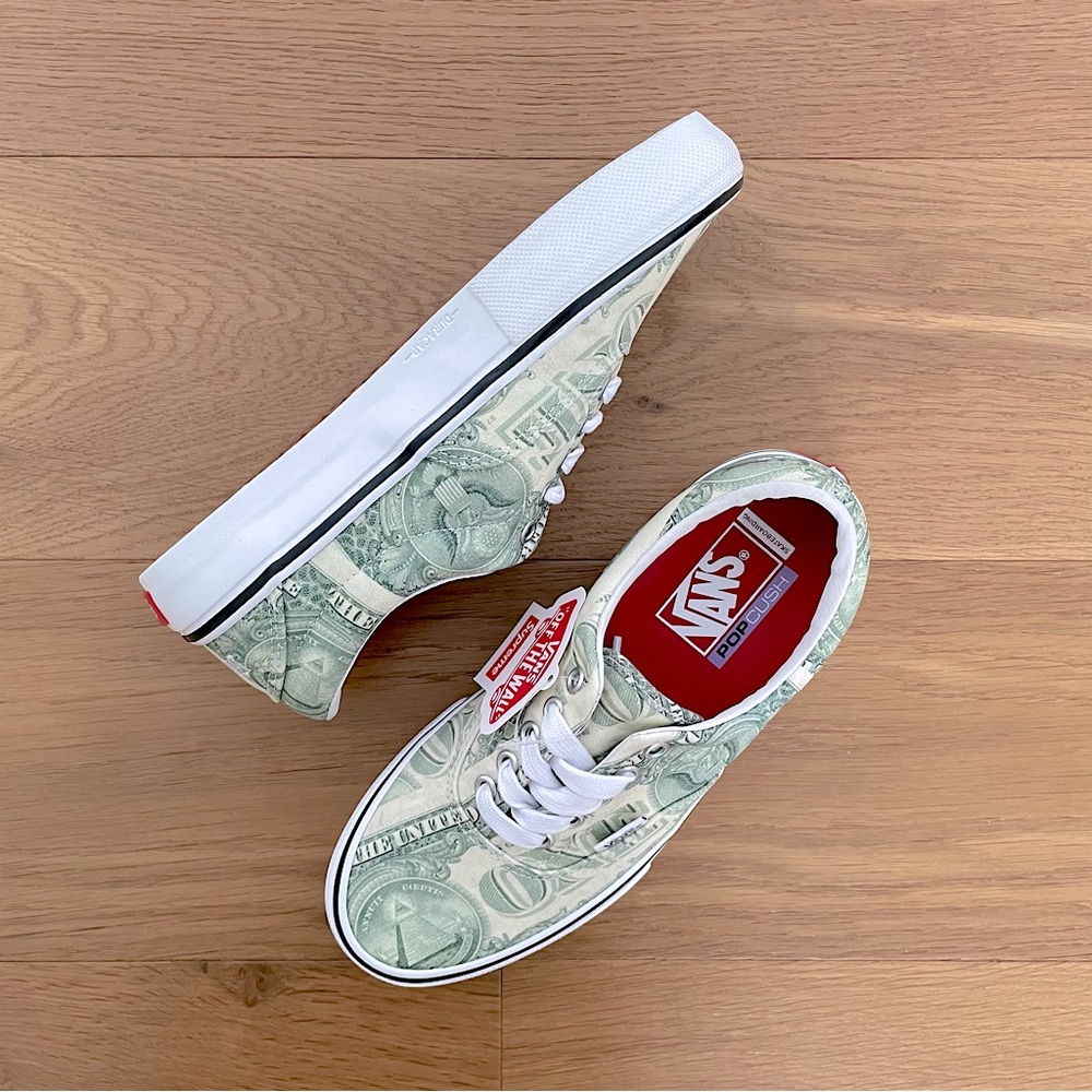 Supreme®/Vans® Dollar Bill Era, US6.5M